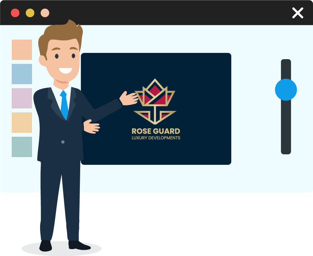 Edit logo design tools