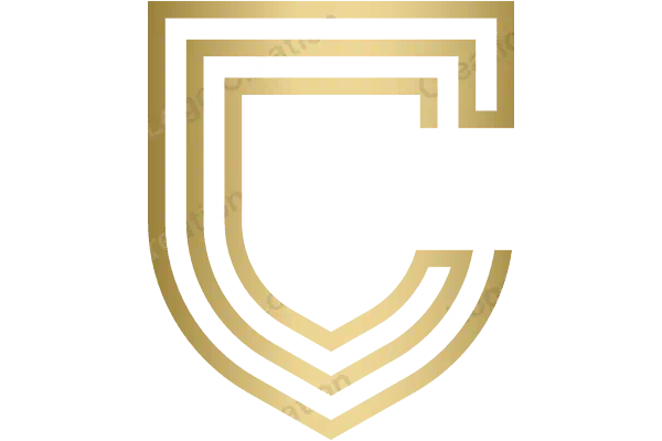 Elegant Gold Monogram C Shield Design for Luxury Brands