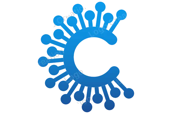 Innovative Technology Symbol with Letter C Design