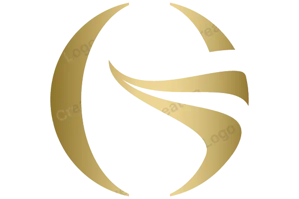 Elegant Gold Abstract GS Design for Real Estate